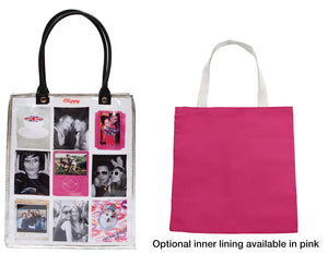 Clippy liner for medium Clippy tote bag - basic version in pink
